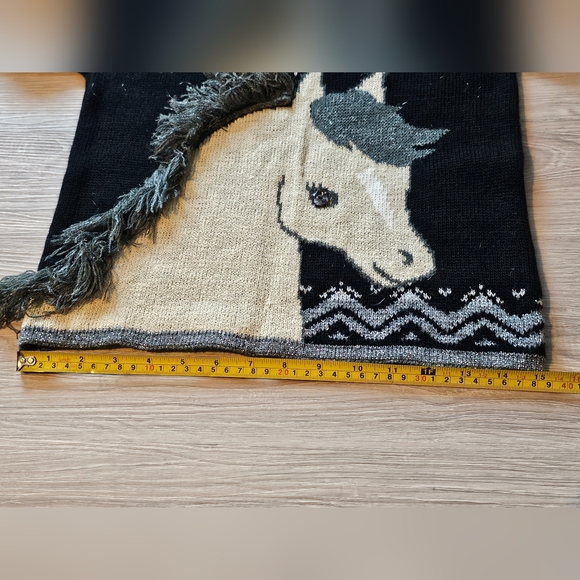 Vintage Heartworks Girls 10-12 Horse Sweater New With Tags - Picture 9 of 12
